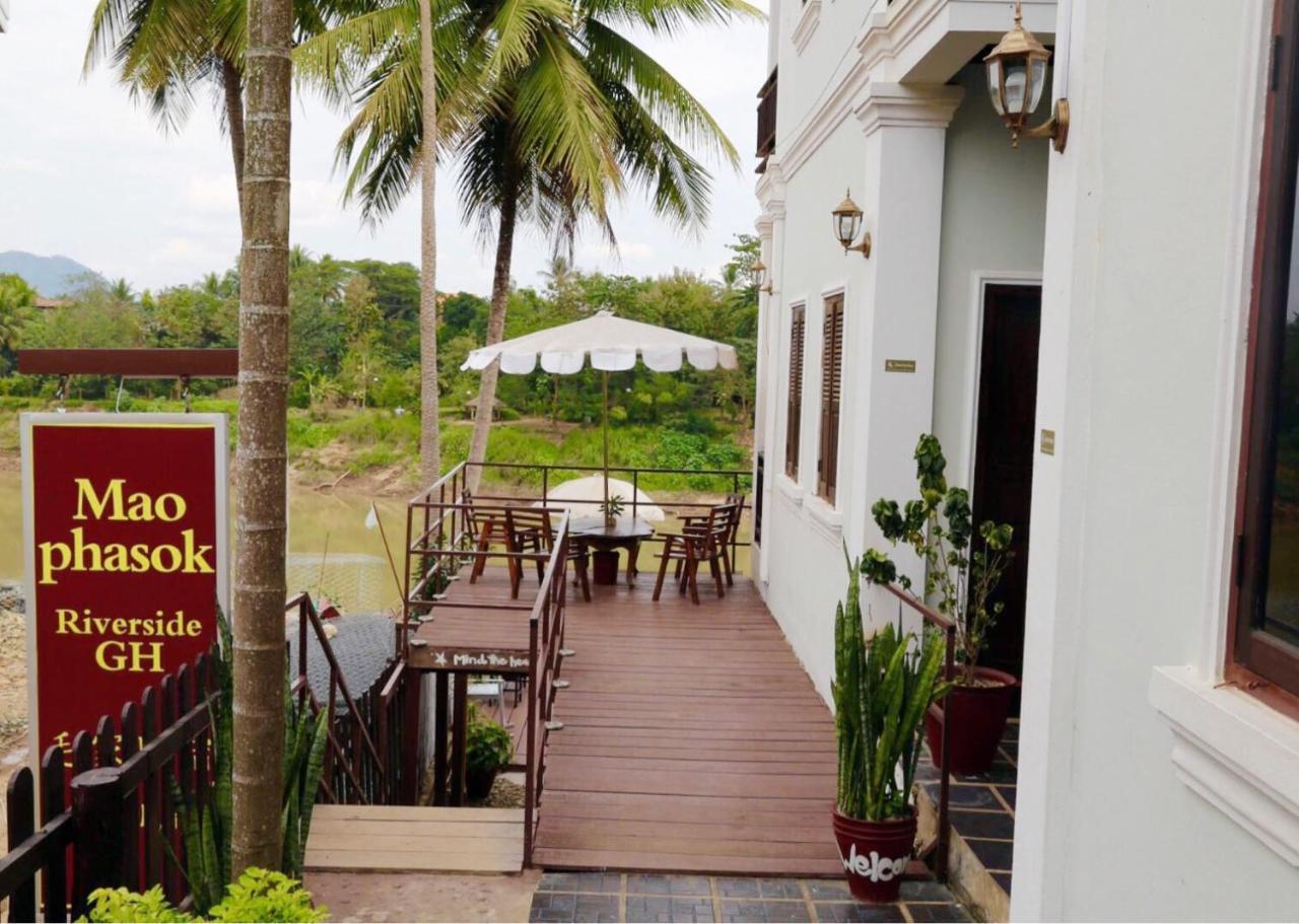 Mao Phasok Riverside Guesthouse Luang Prabang Dış mekan fotoğraf