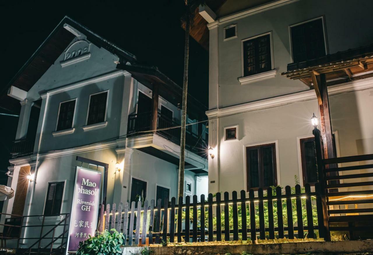 Mao Phasok Riverside Guesthouse Luang Prabang Dış mekan fotoğraf
